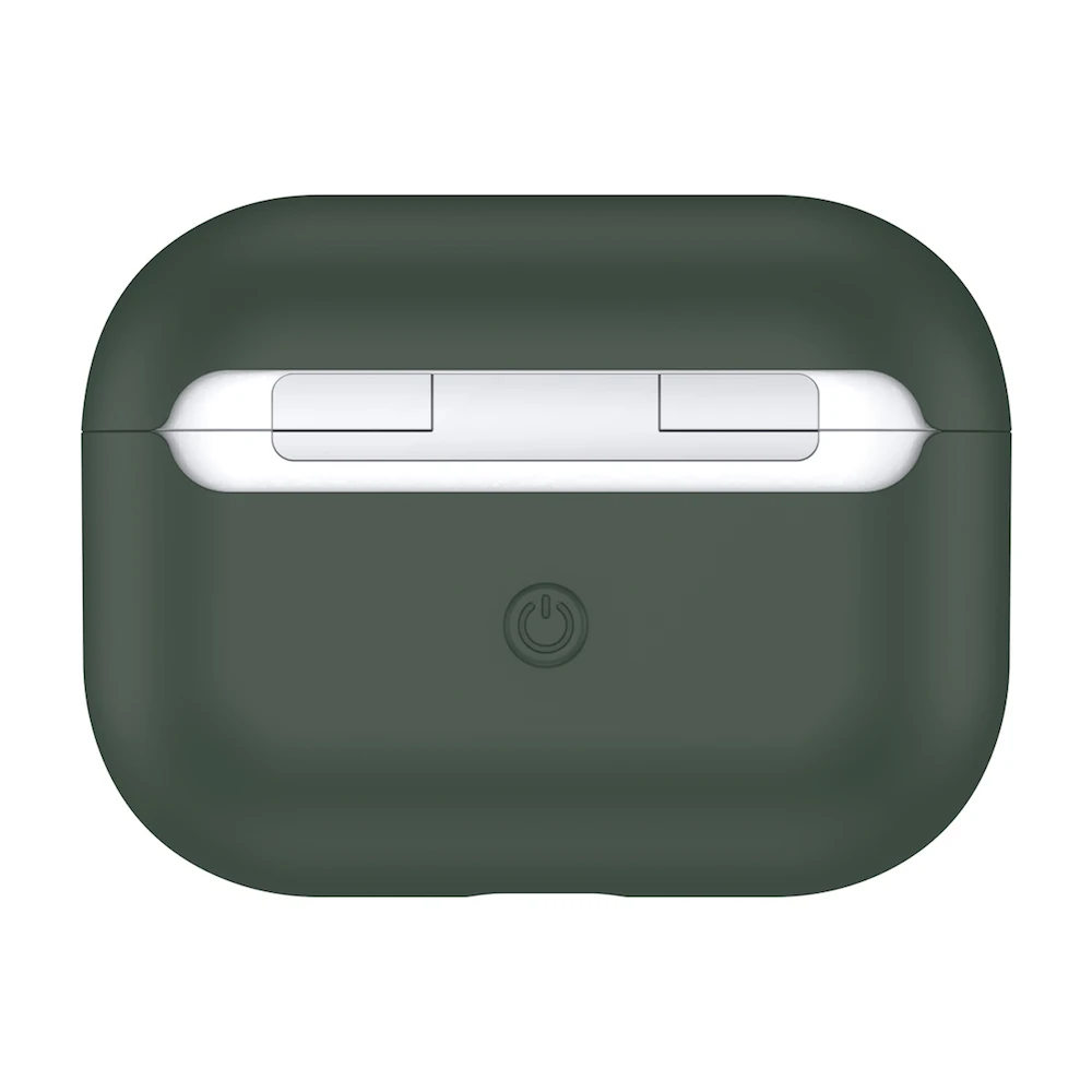 Macaron сплошной цвет ультра тонкий чехол для наушников для Airpods чехол милый силиконовый Bluetooth наушники защитный чехол-3 поколения - Цвет: 16