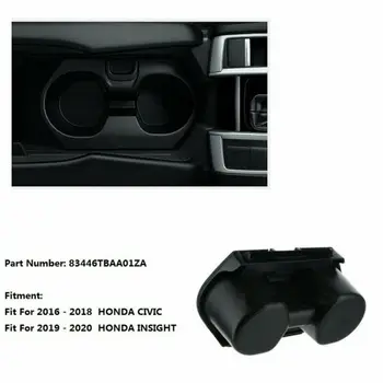 

Car 1* Center Console Cup Holder Assembly For Honda Civic 83446tbaa01 Durable