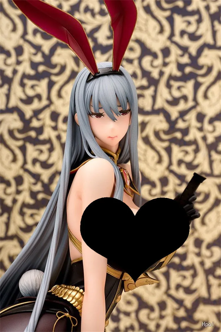 Аниме quesq Battlefield Valkyries Plug Dew Beria Bunny Garage Kit Модель
