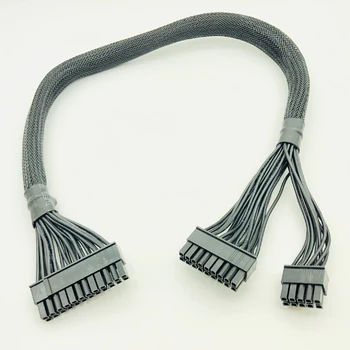 

NEW ATX 24pin to (18+10)Pin Modular Power Supply Adapter Cable for Corsair RM650X RM750X RM850X RM1000X 610mm Black Power Cables