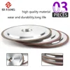 100/125/150/200mm Diamond Grinding Wheel enhanced Resin Cutting Disc use for Tungsten Steel Milling Cutter Sharpener 240 Grit ► Photo 1/6