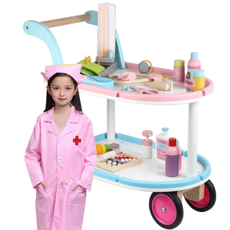 

Health Vehicle GIRL'S And BOY'S Kitchen Cooking Set Children Baby Wooden Educational Model Play House Toys Gift