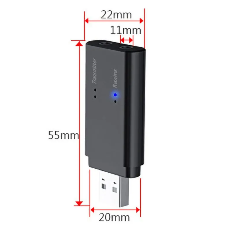 USB Bluetooth передатчик приемник стерео 3,5 мм разъем наушники настольный ноутбук ПК адаптер прочный