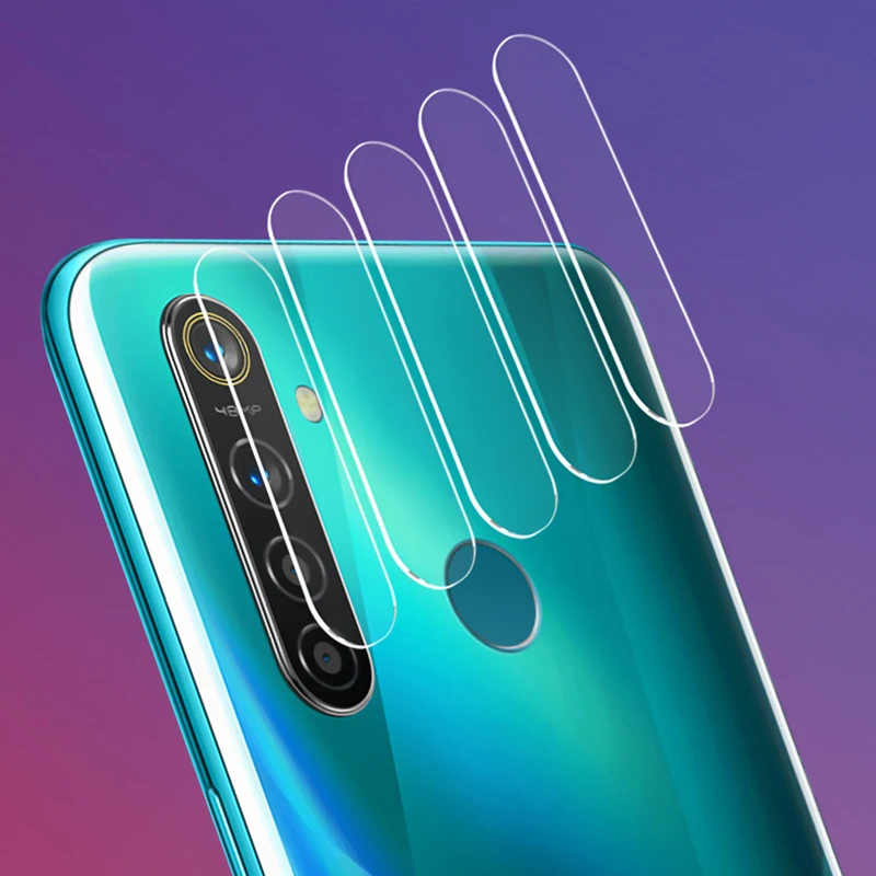3 шт. Защитная пленка для объектива камеры Realme 5 6 Pro защитная из закаленного стекла