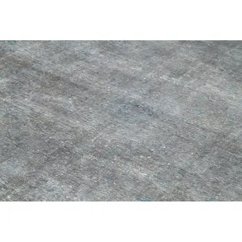 

300x400 Cm Grey Handmade Overdyed Large Area Rug-10x13 Ft