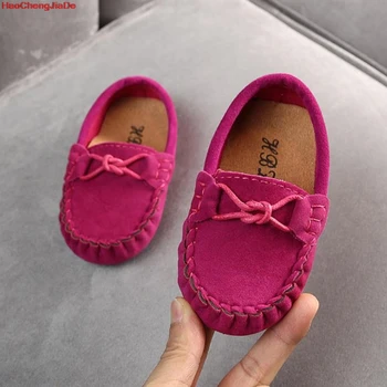 

Autumn New Princess Flats Baby casual shoes Loafers little girls High quality Soft little kids shoes for children school