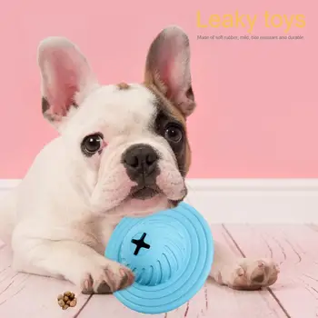 

Pet Dog Toys Funny Interactive Dog Chew Toy For Dog Tooth Clean Rubber Leaking Food Ball Puppy Chew Bite Molar Interactive Toys
