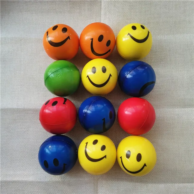 smiley face balls