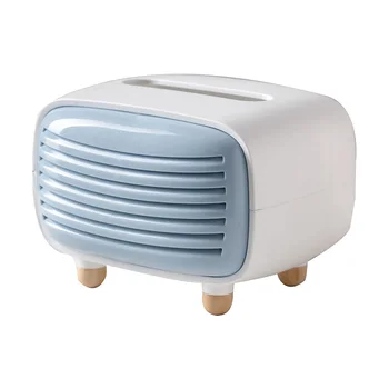

Creative Cover Square Tissue Box Acrylic White Vintage Tissue Box Reusable Porta Servilleta Kitchen Napkin Dispenser EA60ZJ