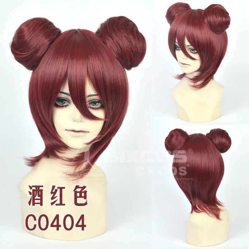 Diocos Love Live Sunshine Tsushima Yoshiko Chun Li Cosplay Wigs