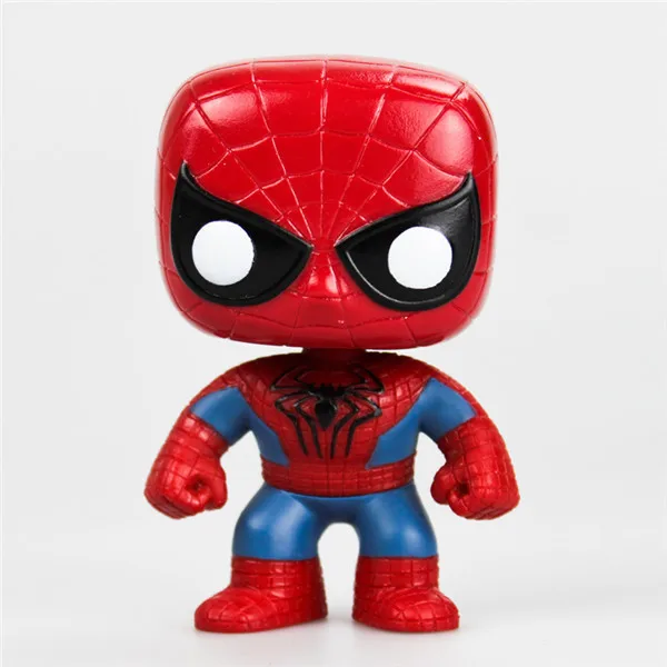 Funko Pop Мстители Человек-паук супер герой Человек-паук: Homecoming 10 см Человек-паук фигурка Коллекция Модель игрушки - Цвет: spiderman45 no box