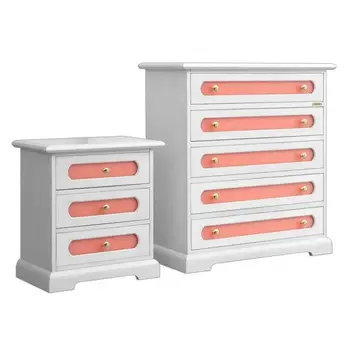 

Composition Dresser and chest of drawers