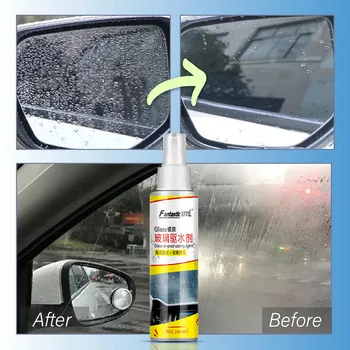 

Ceramic Spray Coating Car Polish Spray 100ML Protection Nano Rainproof Agent lamp Cleaning Window Glass Cleaner#47