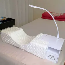 Professional Grafting LED Light Salon Eyelash Extension Set Neck Support USB Powered U Shape Pillow Acrylic Makeup Tool Professional Grafting LED Light Salon Eyelash Extension Set Neck Support USB Powered U Shape Pillow Acrylic Makeup Tool
