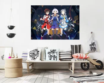 

[Self-Adhesive] 3D Anime Girl 314 Japan Anime Wall Stickers Mural Decal Wall Murals AJ WALLPAPER Belly