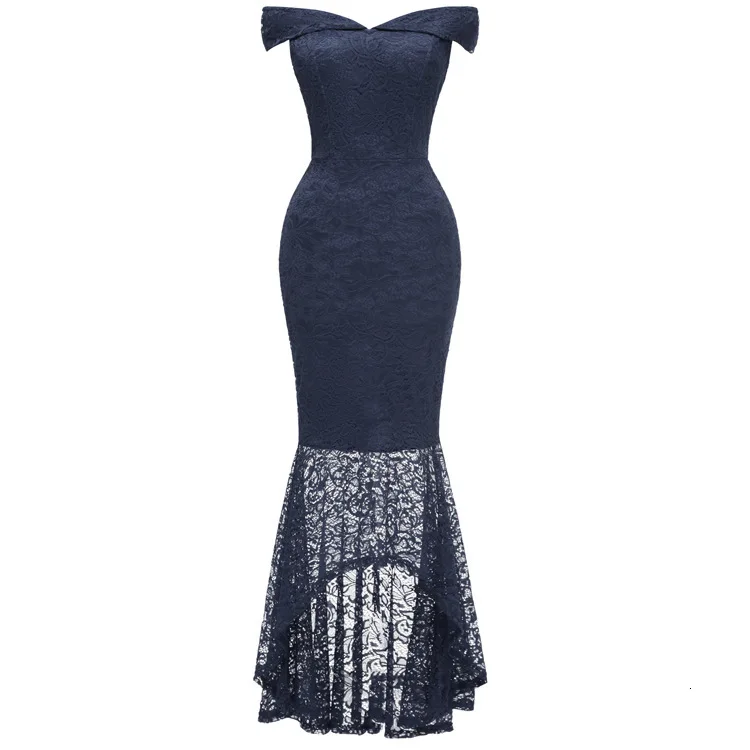 BacklakeGirls Robe De Soiree сексуальное бордовое кружевное вечернее платье с вырезом лодочкой и открытыми плечами вечернее платье русалки Abendkleider