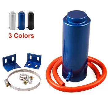 

800ML Radiator Coolant Tank 800ml Coolant Expansion Tank Cooling Catch Bottle Overflow Reservoir Aluminum Universal Car Styling