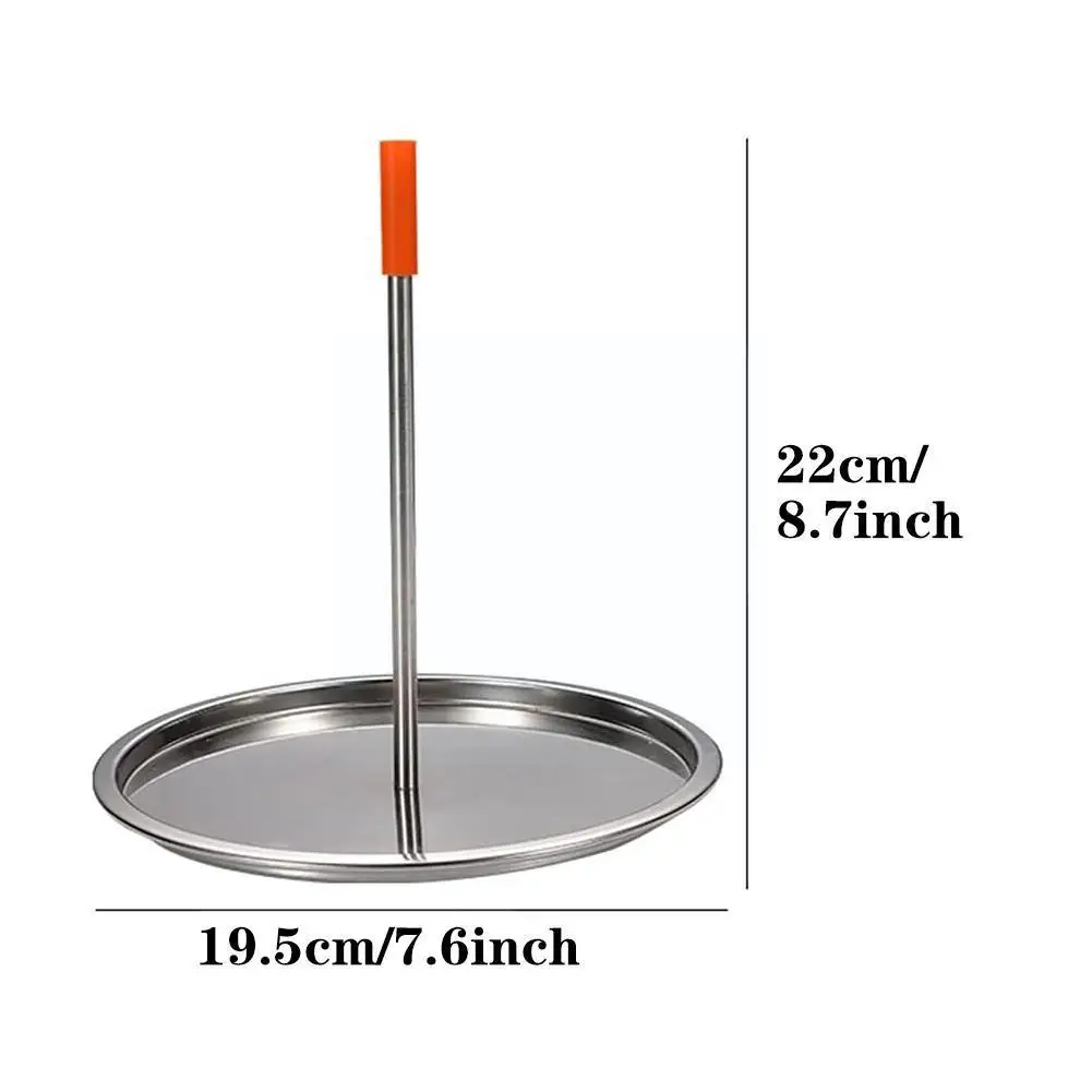 Steel Vertical Skewer Barbecue Spike Poultry Hanger Bbq Skewer Grilling Brazilian Spikes Spit Meat Rack Roasting Stand R9y5