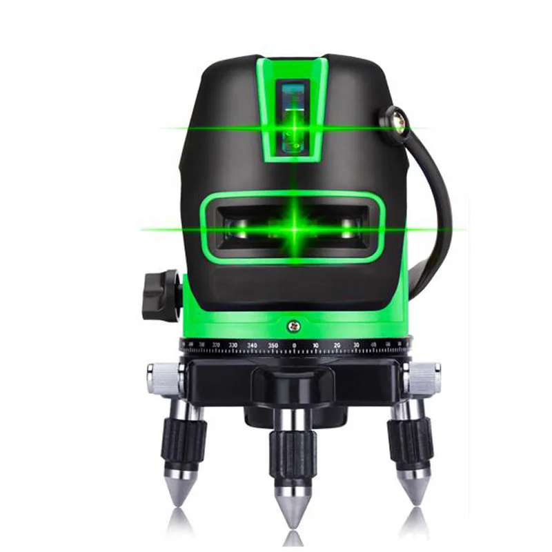 

Dual Power Supply Laser Level Self-Balancing Laser Level 360 Horizontal And Vertical Crosshair Laser Beam Wall Meter Tool