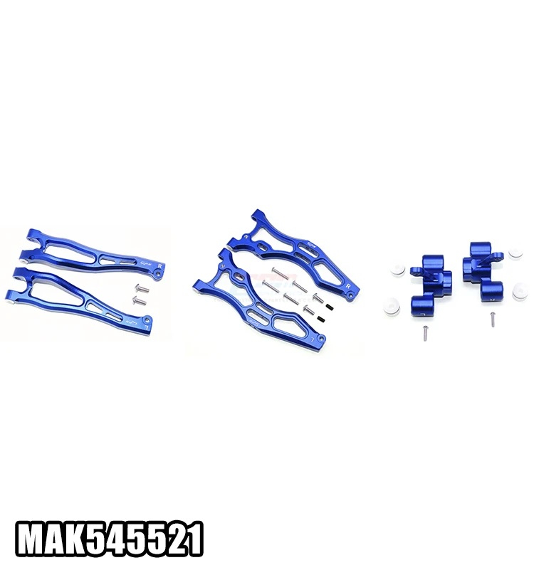 GPM MAN057-R ALU REAR UPPER ARMS ARRMA 1//8 NERO 6S BLX AR106011//AR106009
