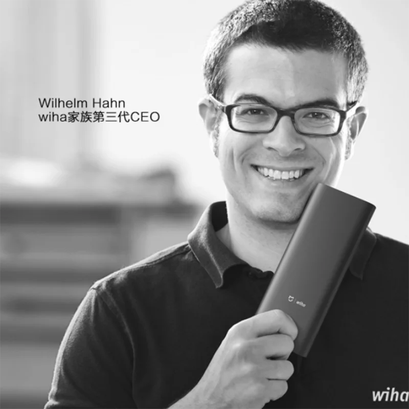 Xiaomi Mijia Wiha, набор винтов для ежедневного использования, 24 прецизионных магнитных биты, аллюминевая коробка, отвертка, xiaomi, комплект для умного дома