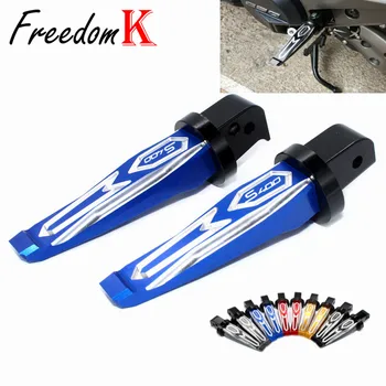 

For KYMCO Xciting S400 XcitingS400 2017 2018 Motorcycle Accessories CNC Aluminum Rear Passenger Footrests Foot Rests Pegs Pedals