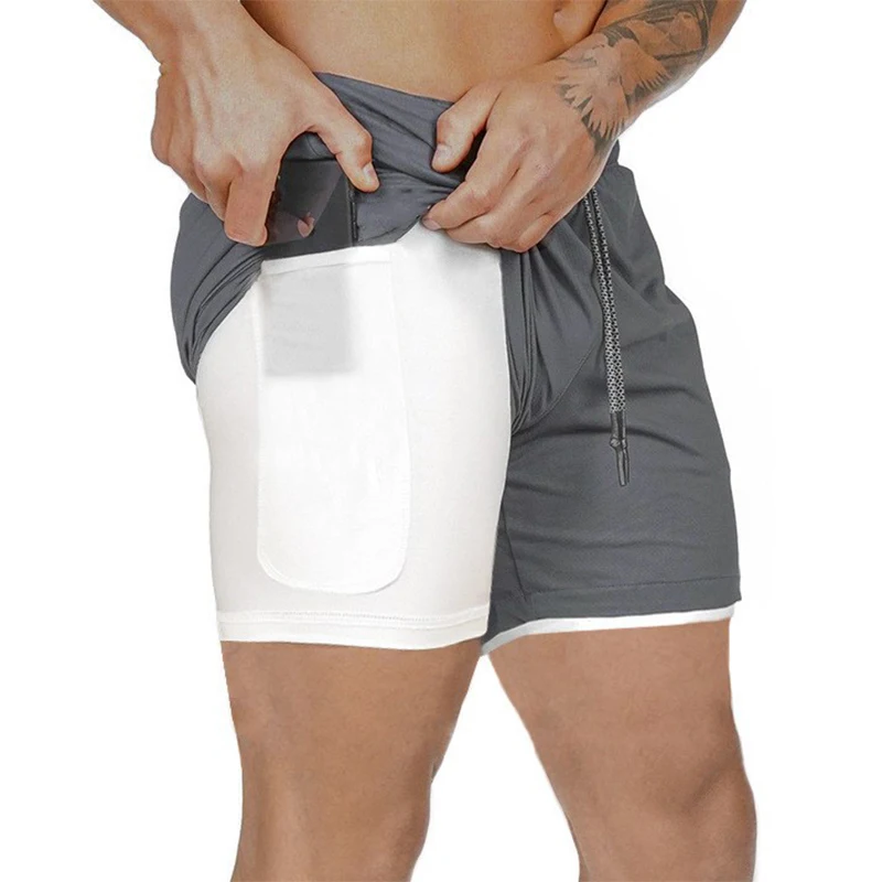 Double Layer Men Swimwear Swim Beach Board Shorts Plus Size Summer Swimming Trunks With Pouch Breathable Bathing Suit 2020 Double Layer Men Swimwear Swim Beach Board Shorts Plus Size Summer Swimming Trunks With Pouch Breathable Bathing Suit 2020