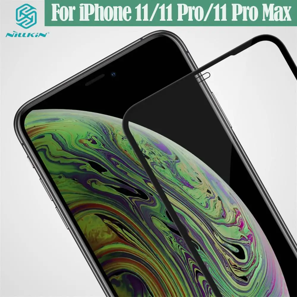 Для iPhone 11 Pro Max макс. закаленное стекло(5,8/6,1/6,5) Nillkin CP+ PRO Анти-взрыв Полный экран протектор стеклянная пленка для iPhone11