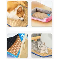 Mata letnia duży pies materac akcesoria dla zwierząt domowych legowisko dla kota produkty dla psów dropshipping center duży pies mata oddychająca sofa zmywalna 4