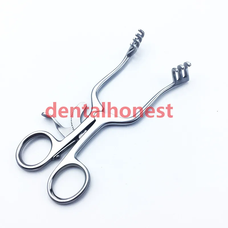 Auto-retenção sem Corte Ferida sem Corte Ferramentas Veterinárias Ortopédicas Instrumentos Weitlaner Retractor - Cabeça Pontiaguda 1pc 8 Kits de higiene
