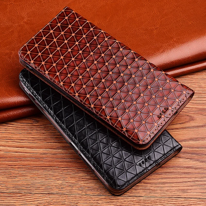 Genuine Cow Leather Card Case For Xiaomi Redmi Note 6 6A 7 7A 8 8A 8T Pro Stand Flip Phone Cover Case For Redmi 6 6A 7 7A 8 Pro