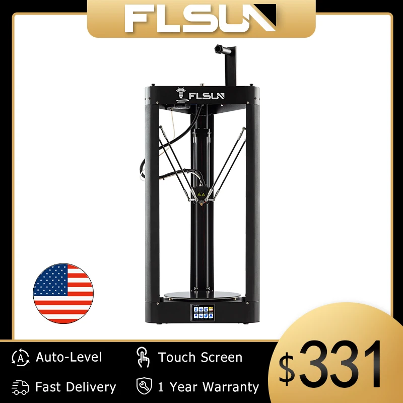 FLSUN QQ S PRO обновление высокое Скорость большой металлический каркас авто