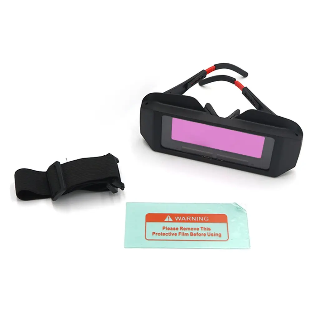 

Automatic Variable Photoelectric Welding Glasses Automatic Light Change Anti-Glare Eyes Shied Goggle Glasses Masks Auto Shades