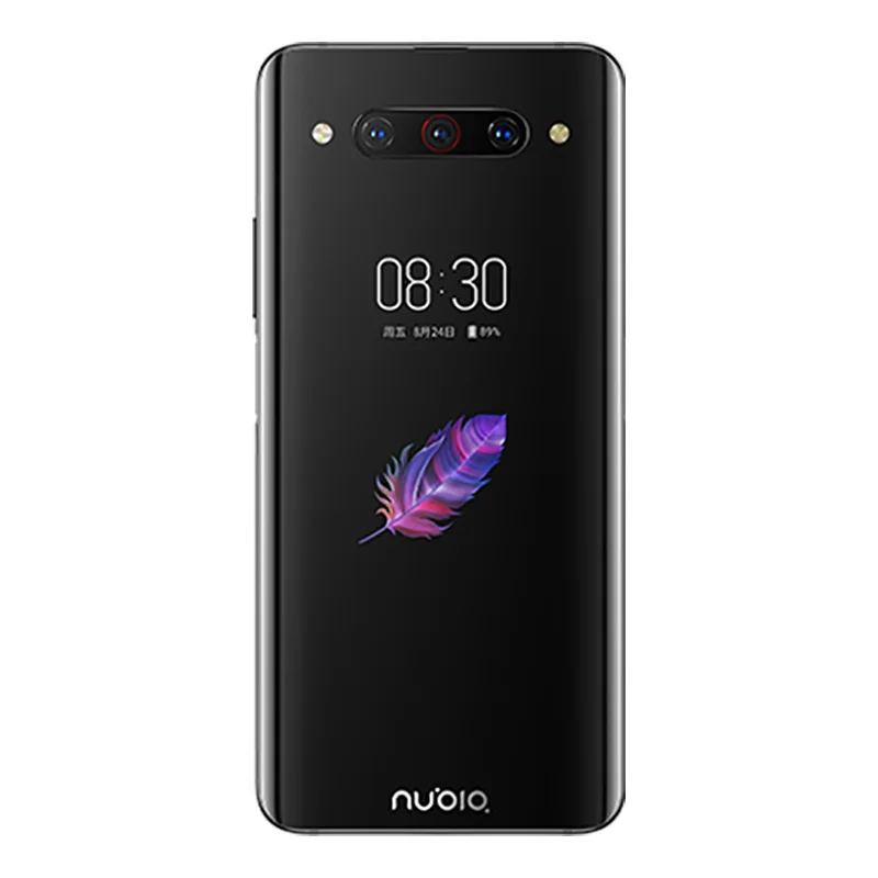 Мобильный телефон с двойным экраном zte Nubia Z20, версия ЕС, Snapdragon 855 plus, 6,42 дюйма, 5,1 дюйма, 6 ГБ/8 ГБ, 128 ГБ, 4000 мА/ч, Трехместный задний телефон 48 МП