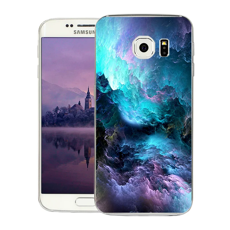 Мягкий силиконовый чехол для Samsung S6 Edge Роскошный телефона 5 1 дюйма Galaxy G925H G925i