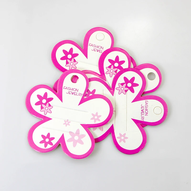 

Маленькая Цветочная заколка для волос, Ювелирная упаковка, 100 шт./лот, украшение для волос, держатель для карт