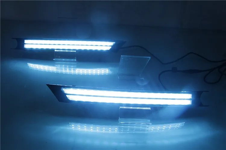 2 шт. автомобильные аксессуары светодиодный DRL Дневной ходовой светильник Дневной светильник с указателем поворота для CX-5 CX5