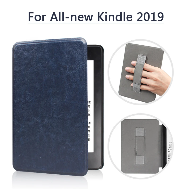 

Folio Case For Amazon All-new Kindle (2019 Release) Lightweight PU Leather Smart Cover Shell For Amazon Kindle 10th Gen E-Reader