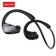 DACOM ATHLETE спортивные Bluetooth наушники 5,0 беспроводная гарнитура для бега 12 часов воспроизведения стерео наушники для iPhone samsung