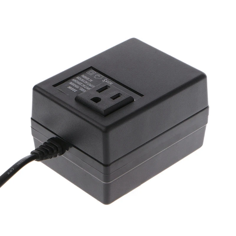 300W 220/240V To 110/120V Ac Step Down Travel Voltage Transformer Converter Us Plug