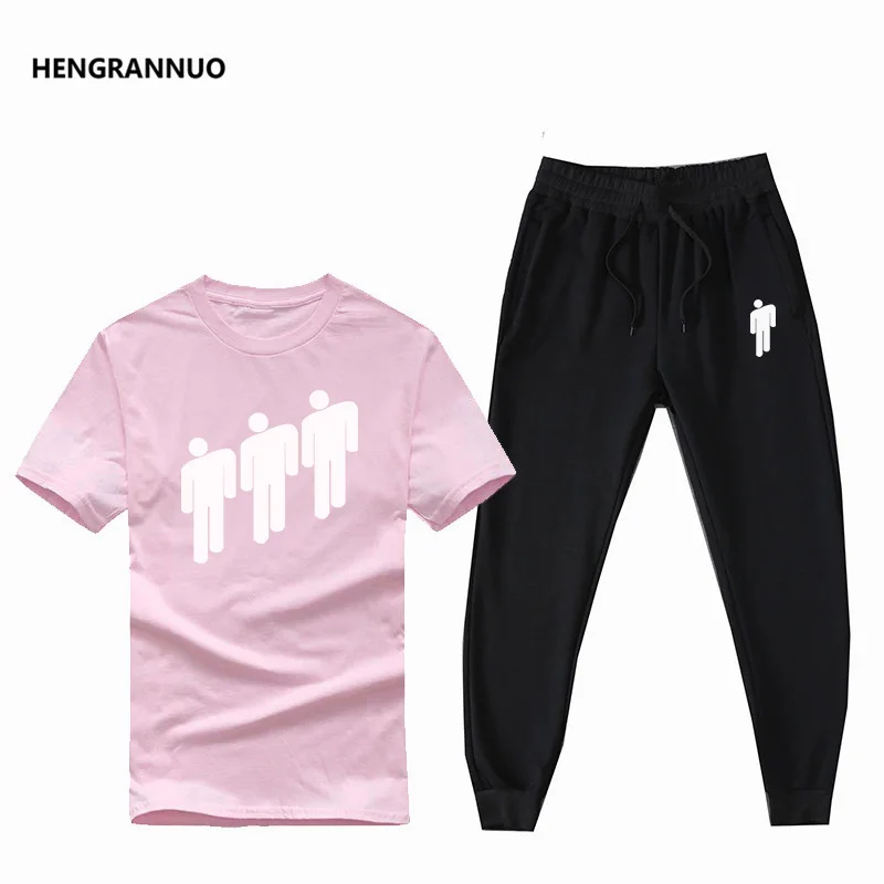 

Summer men's suit short-sleeved printed sportswear men's sportswear casual 2-piece T-shirt + trousers men's slim tracksuit whole