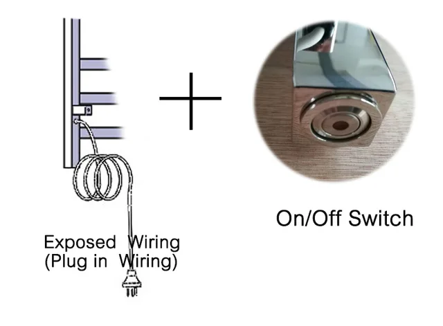 Expose Line Brush Новая матовая полированная электрическая полка для подогрева и сушки полотенец Настенный аксессуар для ванной комнаты полотенце сушилка для одежды TW-RT2 - Цвет: Expose Line Brush