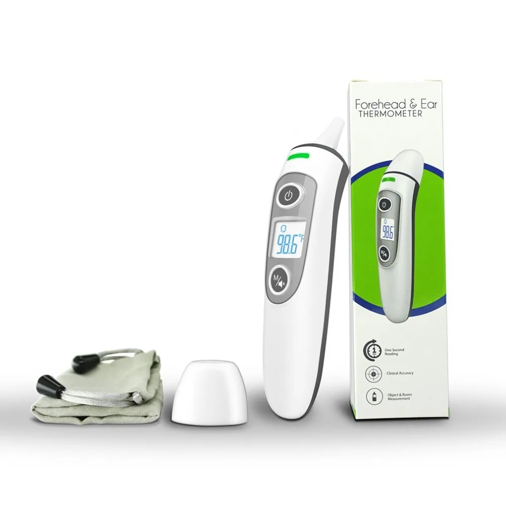 

Ear and Forehead Thermometer Digital Medical Infrared Thermometer For Baby Children and Adults Fahrenheit and Celsius Converti
