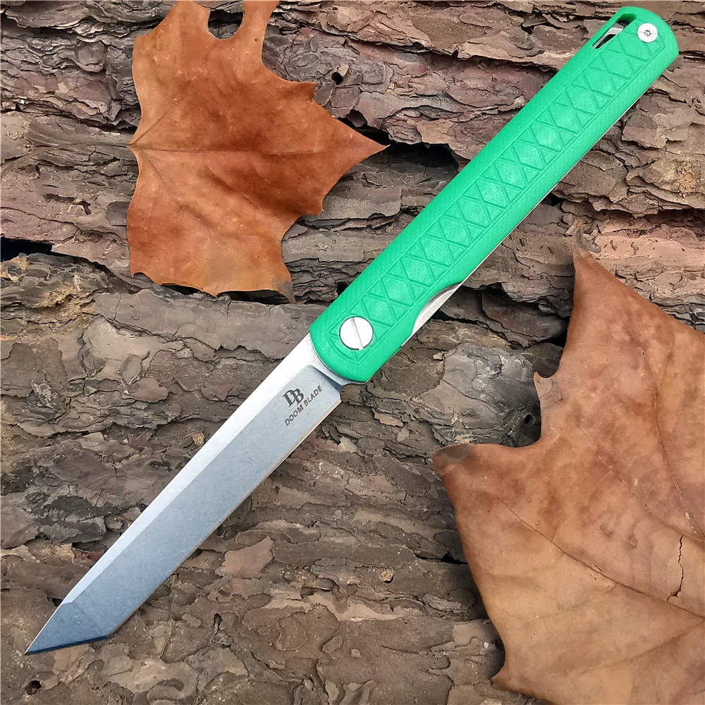 Outdoor Tactical Camping Hunting Survival Pocket Quick Folding Knife D2 Blade G10 Handle Tool EDC U.S. Warehouse Clearance Price |