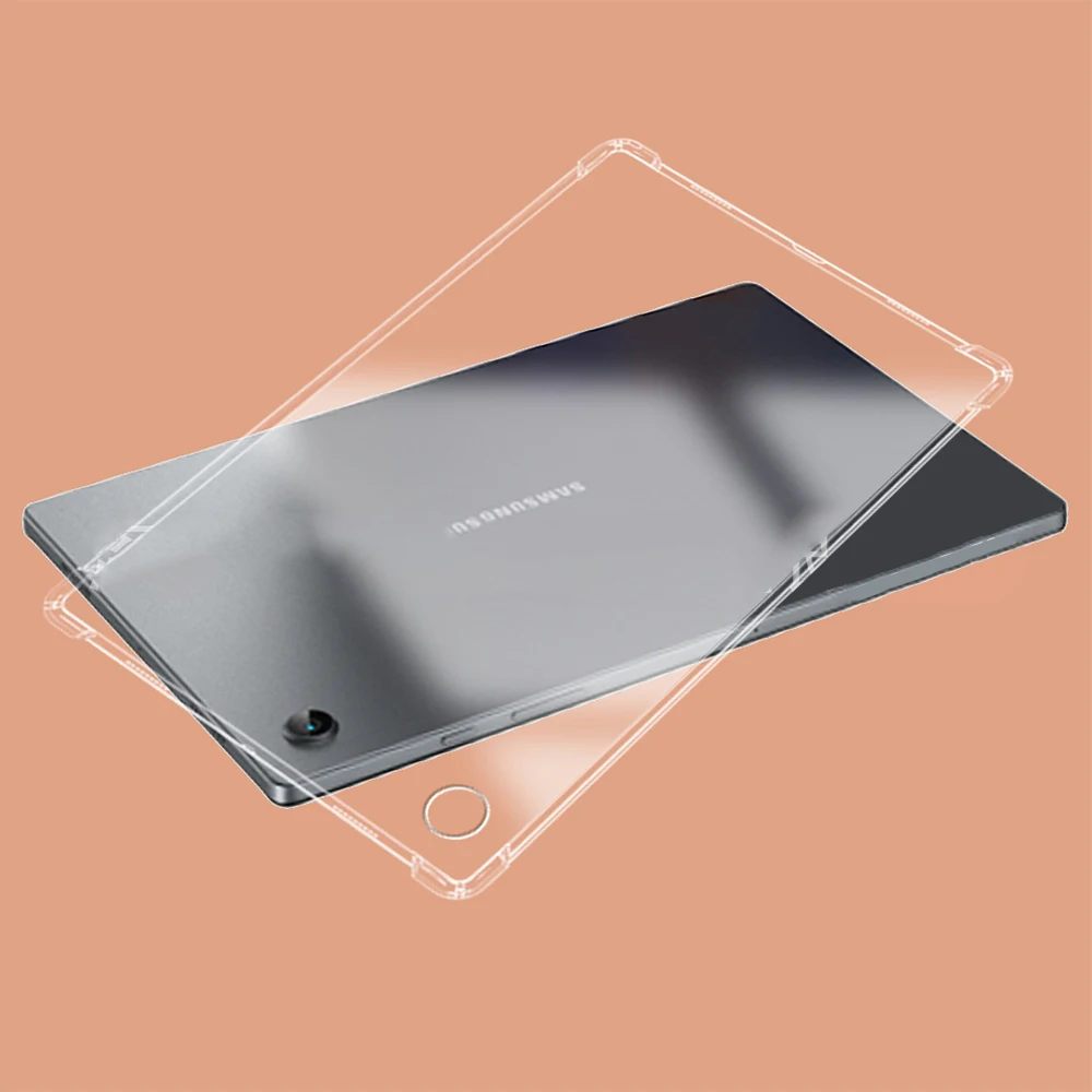 TPU Case for Galaxy Tab A8 10.5 Case Silicone Soft Back Cover for Samsung Tab A8 SM-X200 X205 10.5 Transparent Shell Coque, tablet case