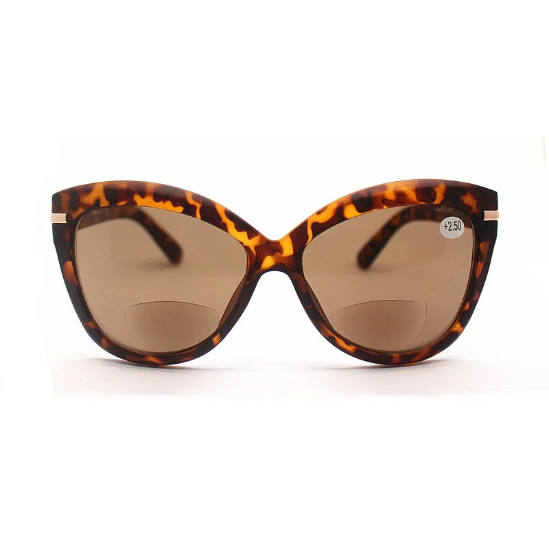 Seemfly пожилых людей двойной свет Glasse очки для чтения солнцезащитные очки модные удобные двойные функции Мужские Женские пресбиопические очки - Цвет оправы: Leopard