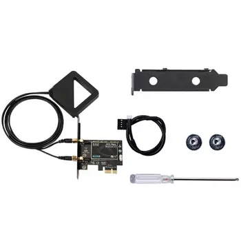 

Top Quality 2400Mbps Dual Band Wireless PCIe For In tel AX200 Card 802.11ax 2.4G/5Ghz BT 5.0 24BB