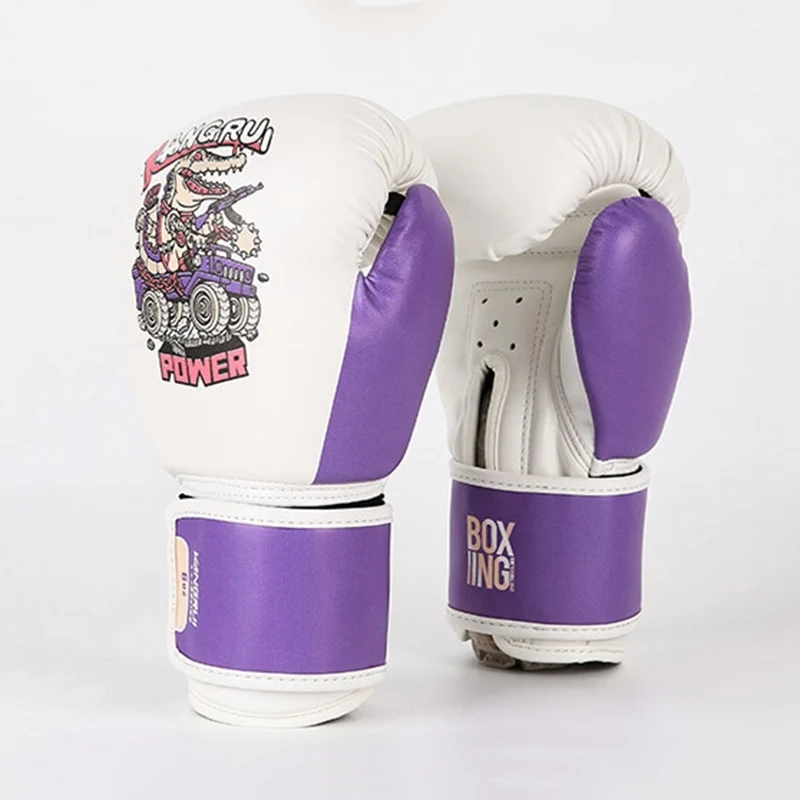 6 унций боксерские перчатки для детей De Boxeo Guantes тренировочные Муай Тай боев