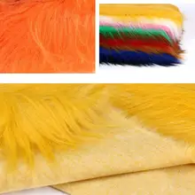 160 см х 50 см 9 см длинный ворс мех искусственный мех Ткань мягкий плюш искусственный мех ткань шитье DIY игрушка домашний фон украшение ткань