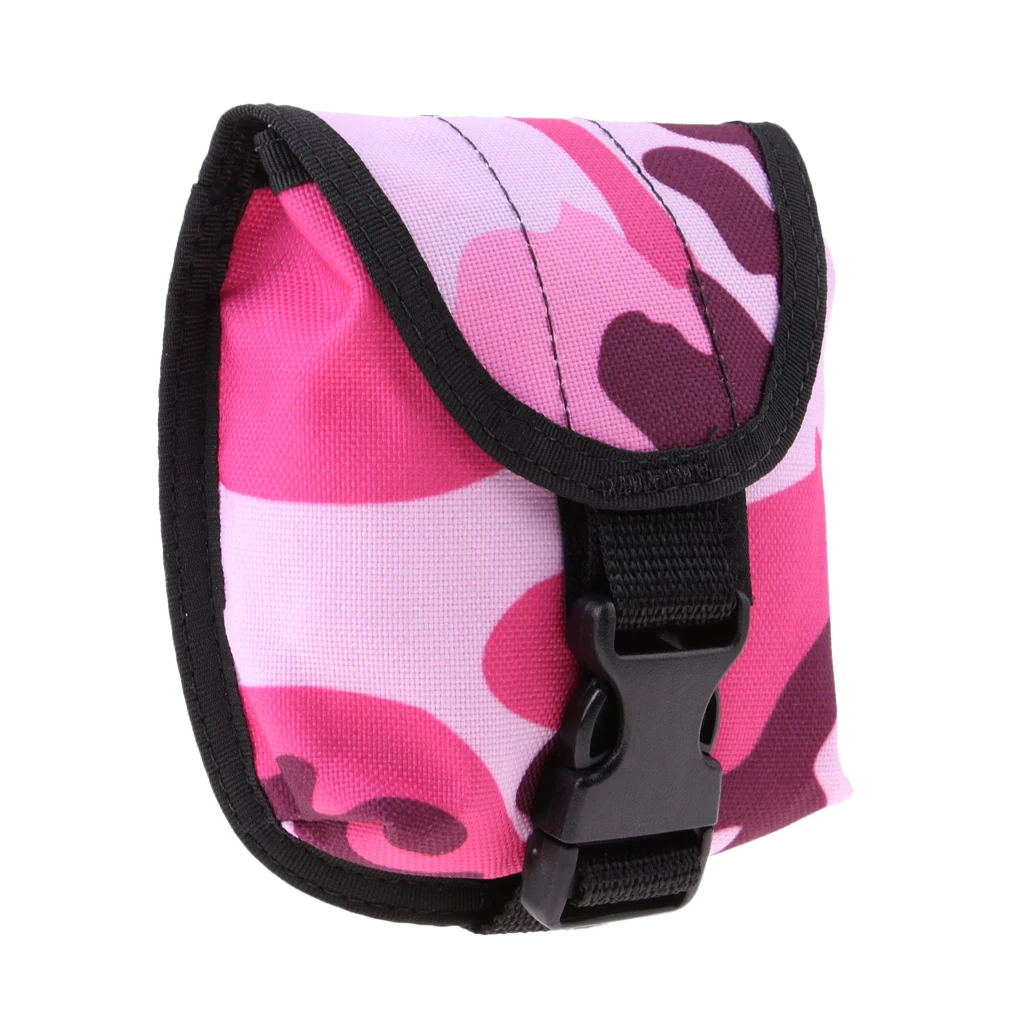 Spare Scuba Diving Empty Weight Belt Pocket Quick Release Buckle Strap Holder Gear Pouch for 2KG/4.4LBS Weight - 4 Colors